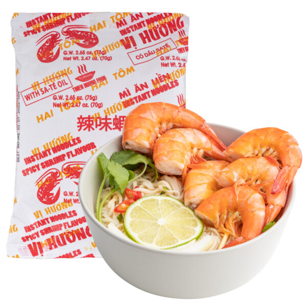 Vi Huong instant noodles satay shrimp flavor